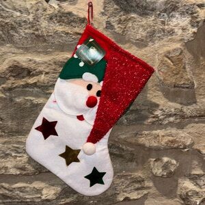 Santa Plush Stocking
